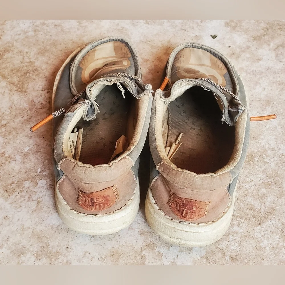 Hey Dudes Toddler Owl Shoes Size 9 - Picture 2 of 5